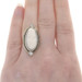Yellow Gold Shell & Diamond Art Deco Ring 10k & 14k Carved Cameo .20ctw Vintage Yellow Gold Shell & Diamond Art Deco Ring 10k & 14k Carved Cameo .20ctw Vintage