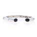 John Hardy Bamboo Onyx Hinged Kick Cuff Bracelet 6 1/2" Sterling Silver 925 Oval John Hardy Bamboo Onyx Hinged Kick Cuff Bracelet 6 1/2" Sterling Silver 925 Oval