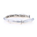 John Hardy Bamboo Onyx Hinged Kick Cuff Bracelet 6 1/2" Sterling Silver 925 Oval John Hardy Bamboo Onyx Hinged Kick Cuff Bracelet 6 1/2" Sterling Silver 925 Oval