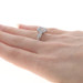 White Gold Aquamarine & Diamond Ring - 14k Rectangular Cushion 1.65ctw White Gold Aquamarine & Diamond Ring - 14k Rectangular Cushion 1.65ctw