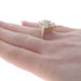 Yellow Gold Diamond Halo Bypass Ring - 14k Marquise 1.20ctw Yellow Gold Diamond Halo Bypass Ring - 14k Marquise 1.20ctw