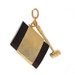 Yellow Gold Knock on Wood Charm - 14k Wooden Block & Gavel Yellow Gold Knock on Wood Charm - 14k Wooden Block & Gavel