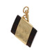 Yellow Gold Knock on Wood Charm - 14k Wooden Block & Gavel Yellow Gold Knock on Wood Charm - 14k Wooden Block & Gavel
