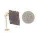 Yellow Gold Knock on Wood Charm - 14k Wooden Block & Gavel Yellow Gold Knock on Wood Charm - 14k Wooden Block & Gavel