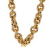 Milor Fancy Twist Cable Chain Necklace 19 1/2" - Yellow Gold 14k Italy