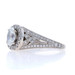 Neil Lane Diamond Halo Engagement Ring - White Gold 14k Oval 1.45ctw GIA Leaves Neil Lane Diamond Halo Engagement Ring - White Gold 14k Oval 1.45ctw GIA Leaves