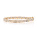 Yellow Gold Diamond Link Bracelet 7" - 10k Baguette 2.00ctw Scallop Yellow Gold Diamond Link Bracelet 7" - 10k Baguette 2.00ctw Scallop