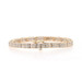 Yellow Gold Diamond Link Bracelet 7" - 10k Baguette 2.00ctw Scallop Yellow Gold Diamond Link Bracelet 7" - 10k Baguette 2.00ctw Scallop