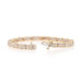 Yellow Gold Diamond Link Bracelet 7" - 10k Baguette 2.00ctw Scallop Yellow Gold Diamond Link Bracelet 7" - 10k Baguette 2.00ctw Scallop