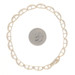 Yellow Gold Diamond Link Bracelet 7" - 10k Baguette 2.00ctw Scallop Yellow Gold Diamond Link Bracelet 7" - 10k Baguette 2.00ctw Scallop