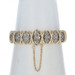 Yellow Gold Diamond Cluster Link Bracelet 6 3/4" - 14k Round 12.00ctw XOXO Yellow Gold Diamond Cluster Link Bracelet 6 3/4" - 14k Round 12.00ctw XOXO