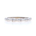 White Gold Bamboo Band - 14k Stackable Ring White Gold Bamboo Band - 14k Stackable Ring