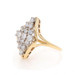 Spark Diamond Cluster Cocktail Ring - Yellow Gold 14k Round Brilliant 1.00ctw Spark Diamond Cluster Cocktail Ring - Yellow Gold 14k Round Brilliant 1.00ctw