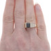 EFFY Sapphire & Diamond Ring - Yellow Gold 14k Emerald Cut 1.42ctw Asymmetrical EFFY Sapphire & Diamond Ring - Yellow Gold 14k Emerald Cut 1.42ctw Asymmetrical