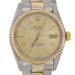 Rolex Date Men's Wristwatch 1505 Stainless Steel & Yellow Gold 18k Auto 1Yr Wnty Rolex Date Men's Wristwatch 1505 Stainless Steel & Yellow Gold 18k Auto 1Yr Wnty