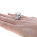 White Gold Diamond Ring - 14k Round Brilliant 10.31ctw