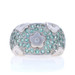 Le Vian Alexandrite Diamond Cluster Band - White Gold 14k 1.32ctw Flowers Ring Le Vian Alexandrite Diamond Cluster Band - White Gold 14k 1.32ctw Flowers Ring