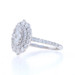 White Gold Diamond Cluster Halo Cocktail Ring - 14k Round Brilliant 1.50ctw White Gold Diamond Cluster Halo Cocktail Ring - 14k Round Brilliant 1.50ctw
