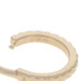 Yellow Gold Ribbed Huggie Hoop Earrings - 14k Pierced Yellow Gold Ribbed Huggie Hoop Earrings - 14k Pierced