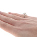 White Gold Diamond Solitaire Engagement Ring - 18k Round Brilliant .38ct