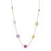 EFFY Garnet Topaz Peridot Amethyst Citrine Necklace 18" Yellow Gold 14k 10.05ctw EFFY Garnet Topaz Peridot Amethyst Citrine Necklace 18" Yellow Gold 14k 10.05ctw