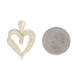 Yellow Gold Diamond Heart Pendant - 10k Single Cut .20ctw Love Yellow Gold Diamond Heart Pendant - 10k Single Cut .20ctw Love