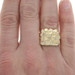 Yellow Gold Statement Men's Ring - 14k Nugget Yellow Gold Statement Men's Ring - 14k Nugget