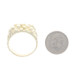 Yellow Gold Statement Men's Ring - 14k Nugget Yellow Gold Statement Men's Ring - 14k Nugget