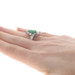 Platinum Emerald & Diamond Ring - Pear Cut 2.84ctw Platinum Emerald & Diamond Ring - Pear Cut 2.84ctw