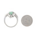 Platinum Emerald & Diamond Ring - Pear Cut 2.84ctw Platinum Emerald & Diamond Ring - Pear Cut 2.84ctw