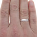 White Gold Men's Wedding Band - 10k Ring White Gold Men's Wedding Band - 10k Ring
