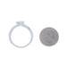 Ever Us Diamond Bypass Engagement Ring - White Gold 14k Round 1/2ctw Two-Stone Ever Us Diamond Bypass Engagement Ring - White Gold 14k Round 1/2ctw Two-Stone