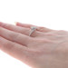 Ever Us Diamond Bypass Engagement Ring White Gold 14k Round 1/2ctw Two-Stone Ever Us Diamond Bypass Engagement Ring White Gold 14k Round 1/2ctw Two-Stone
