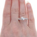 Ever Us Diamond Bypass Engagement Ring - White Gold 14k Round 3/4ctw Two-Stone Ever Us Diamond Bypass Engagement Ring - White Gold 14k Round 3/4ctw Two-Stone