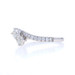 Ever Us Diamond Bypass Engagement Ring - White Gold 14k Round 3/4ctw Two-Stone Ever Us Diamond Bypass Engagement Ring - White Gold 14k Round 3/4ctw Two-Stone