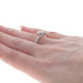 Ever Us Diamond Bypass Engagement Ring - White Gold 14k Round 3/4ctw Two-Stone Ever Us Diamond Bypass Engagement Ring - White Gold 14k Round 3/4ctw Two-Stone