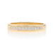 Yellow Gold Diamond Wedding Band - 14k Round Brilliant .10ctw Ring Yellow Gold Diamond Wedding Band - 14k Round Brilliant .10ctw Ring