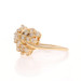 Yellow Gold Diamond Three-Leaf Clover Cluster Cocktail Ring 14k 1.00ctw Shamrock Yellow Gold Diamond Three-Leaf Clover Cluster Cocktail Ring 14k 1.00ctw Shamrock