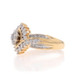 Yellow Gold Diamond Cluster Ring - 14k Round Brilliant .50ctw Yellow Gold Diamond Cluster Ring - 14k Round Brilliant .50ctw