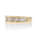 Yellow Gold Diamond Band - 14k Baguette 1.00ctw Channel Set Wedding Ring Sz 7 Yellow Gold Diamond Band - 14k Baguette 1.00ctw Channel Set Wedding Ring Sz 7