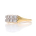 Yellow Gold Diamond Cluster Cocktail Ring - 14k Round Brilliant .30ctw Yellow Gold Diamond Cluster Cocktail Ring - 14k Round Brilliant .30ctw