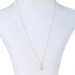 Yellow Gold Diamond Halo Pendant Necklace -14k Round Brilliant .14ctw Adjustable Yellow Gold Diamond Halo Pendant Necklace -14k Round Brilliant .14ctw Adjustable