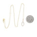 Yellow Gold Diamond Halo Pendant Necklace -14k Round Brilliant .14ctw Adjustable Yellow Gold Diamond Halo Pendant Necklace -14k Round Brilliant .14ctw Adjustable