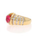 Yellow Gold Pink Spinel Diamond Ring - 14k Oval 2.45ctw