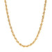 Yellow Gold Diamond Cut Rope Chain Necklace 24" - 14k Yellow Gold Diamond Cut Rope Chain Necklace 24" - 14k