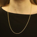 Yellow Gold Diamond Cut Rope Chain Necklace 24" - 14k Yellow Gold Diamond Cut Rope Chain Necklace 24" - 14k
