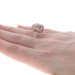 Yellow Gold Quartz Victorian Cocktail Solitaire Ring 10k 14k Cush 6.36ct Antique