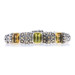 John Hardy Citrine Three-Stone Station Bracelet 6 1/4" - Sterling 925 & Gold 18k John Hardy Citrine Three-Stone Station Bracelet 6 1/4" - Sterling 925 & Gold 18k