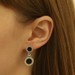 Bulgari Bvlgari Onyx Drop Earrings - White Gold 18k Pierced Bulgari Bvlgari Onyx Drop Earrings - White Gold 18k Pierced