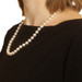 Yellow Gold Akoya Pearl Knotted Strand Necklace 20 1/2" - 14k